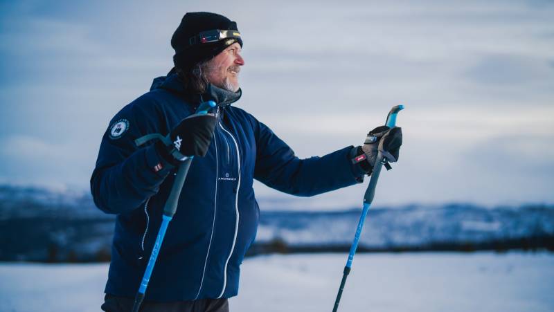 Cross-Country Skiing in Skåbu, Norway