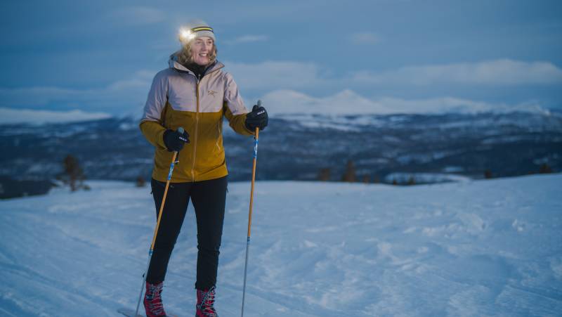 Cross-Country Skiing in Skåbu, Norway