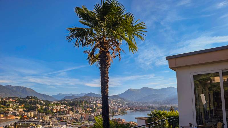 Lugano from Hotel