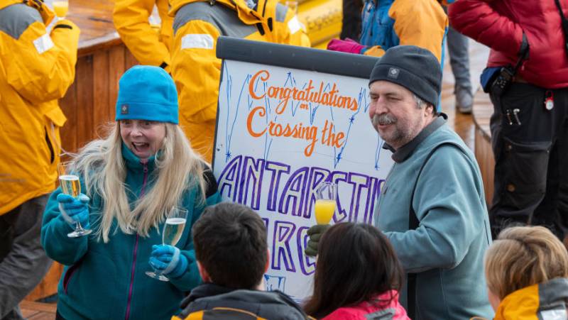 Antarctica by Helicopter: Crossing the Circle and the Peninsula