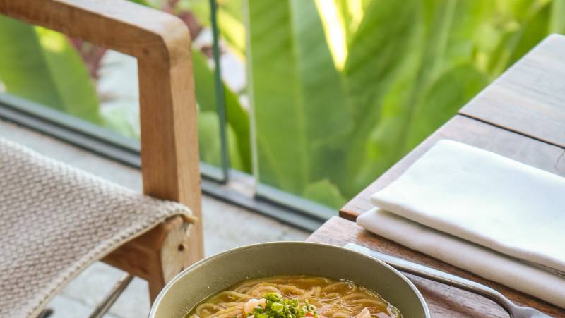Khmer Cambodian Prawn Coconut Soup