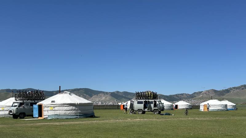 Cycling in Mongolia