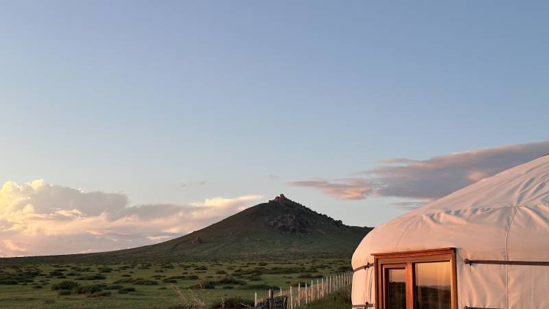 Cycling in Mongolia