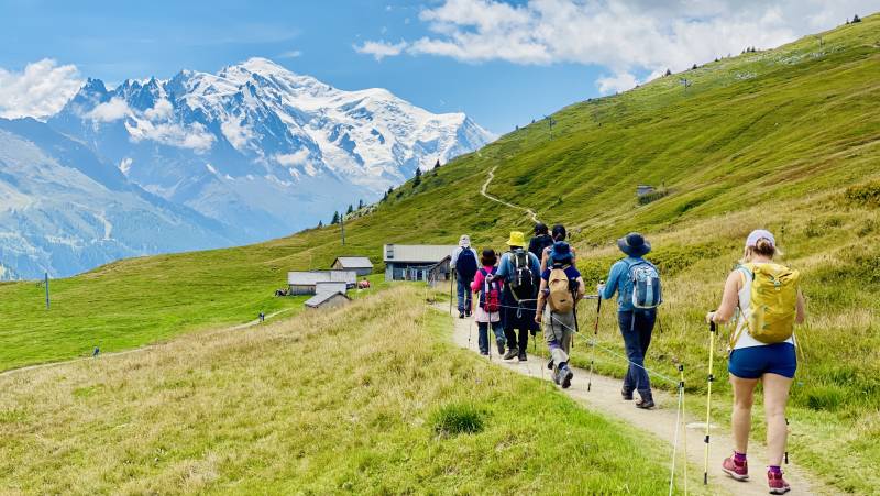 Mont Blanc Family Hiking Adventure