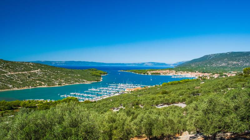 Walking North Croatia’s Islands & Lakes