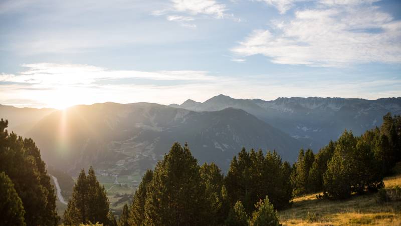 Walking in Andorra