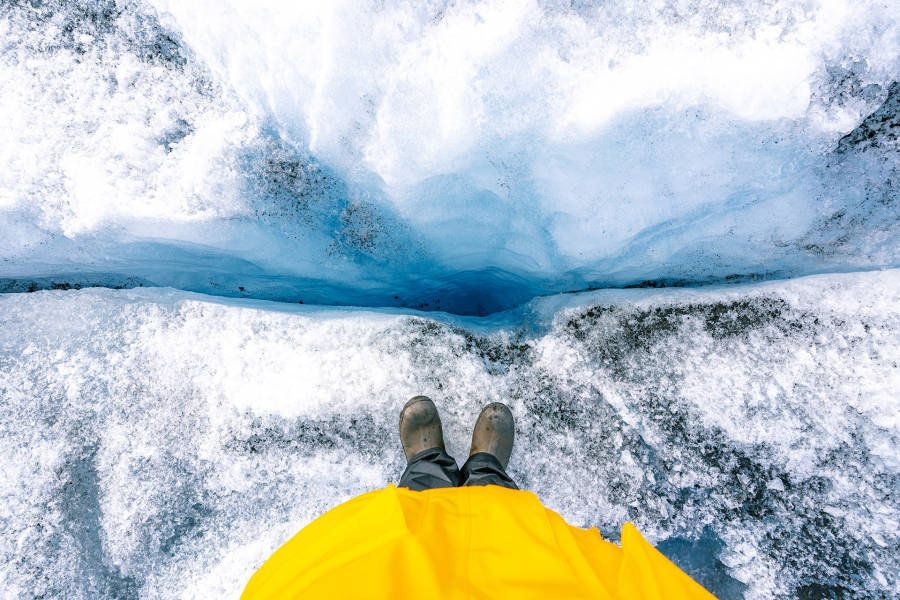 Setting foot on the Greenland Icesheet