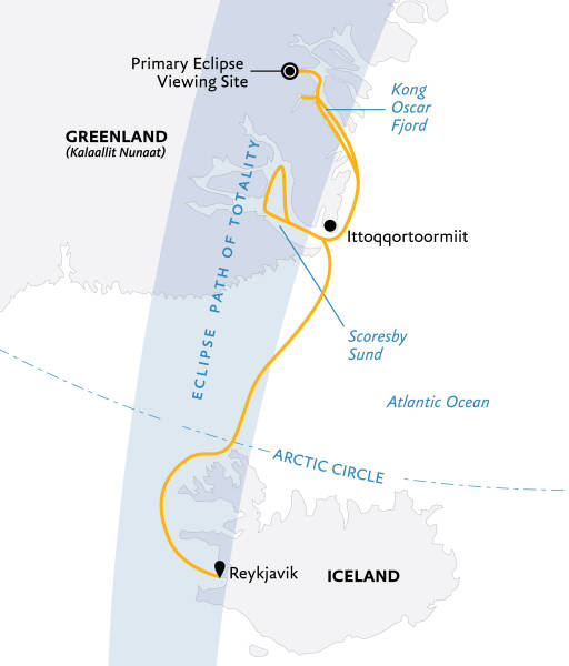 Iceland to Greenland: Total Solar Eclipse, 13 Days