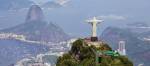Enchanting Travels Brazil Tours Aerial view of Christ Redeemer and Corcovado Mountain