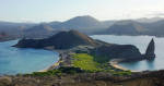 Amazing view in Bartolome Island, Galapagos Islands, Ecuador, South America