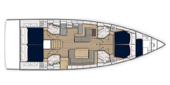 The Moorings 52.4 Exterior