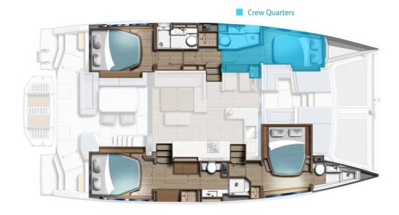 Moorings 4600 Crewed – 4 Kabinen