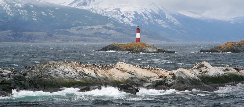 Leuchtturm in Ushuaia