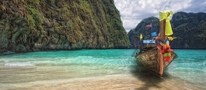 Bootfahrt Phuket, Thailand
