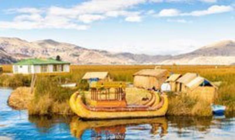 Lake Titicaca in Peru