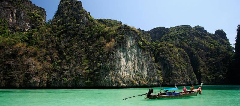 Die Strände von Koh Phi Phi waren Drehort von The Beach