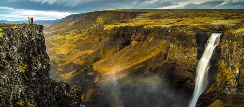 Haifoss Waterfall