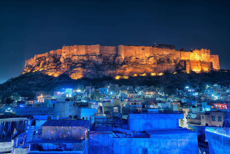 Mehrangarh Fort, Jodhpur, Rajasthan, India, Asia
