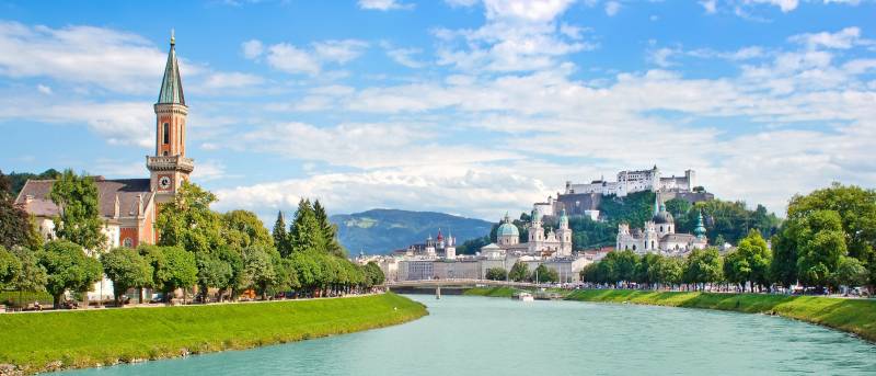 Enchanting Travels Best time to visit European Capitals Salzburg skyline