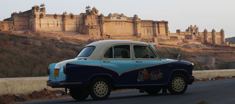 Enchanting Travels - India Tours - Jaipur - Classic Car