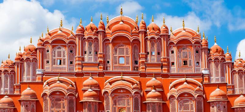 Eine der schönsten Sehenswürdigkeiten in Indien: Der Palast der Winde