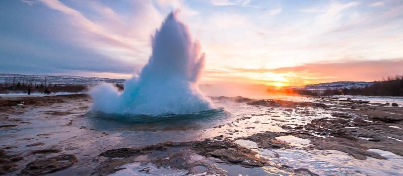 Geyser in Iceland