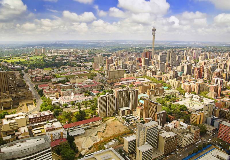 Johannesburg von oben