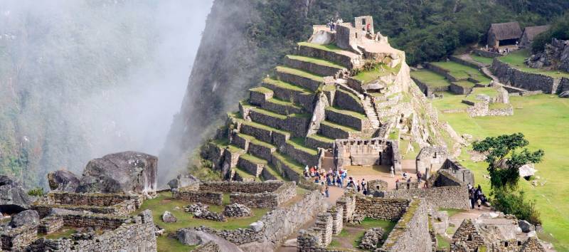 Breathtakingly beautiful: the ruins of Machu Picchu, Peru, South America