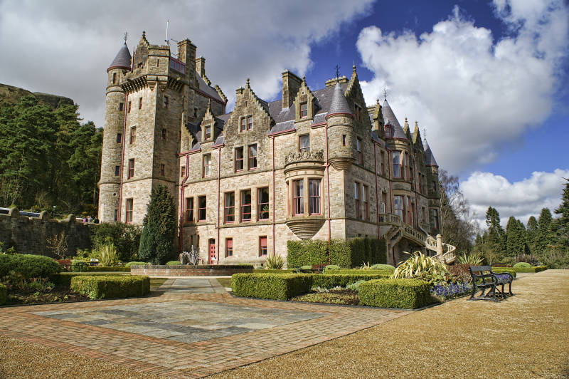 Picture of Belfast Castle in Northern Ireland
