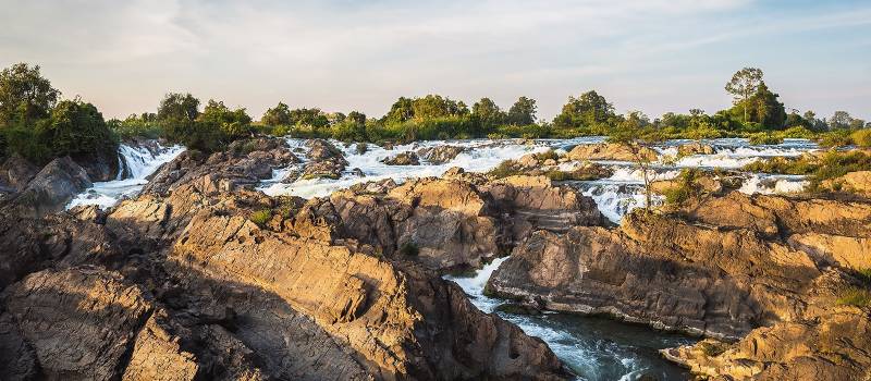 Wasserfall in Pakse