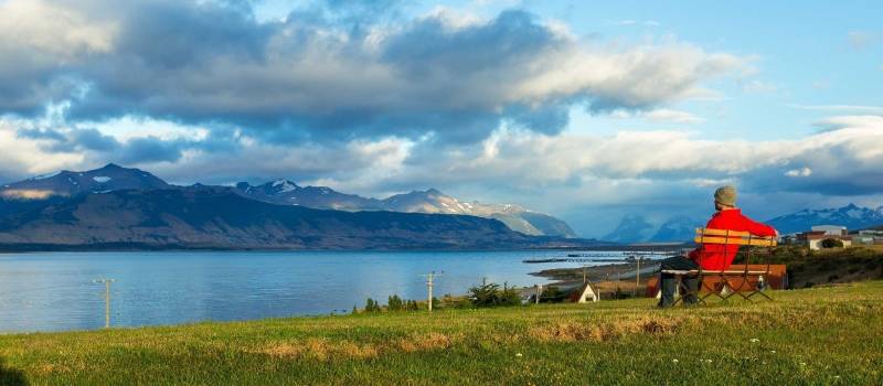 Amazing views at Altiplanico Sur in Puerto Natales, Chile