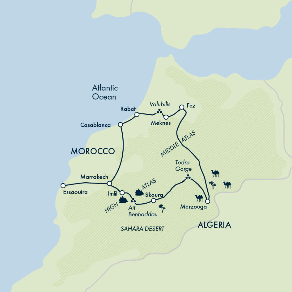 Highlights of Morocco – In Comfort