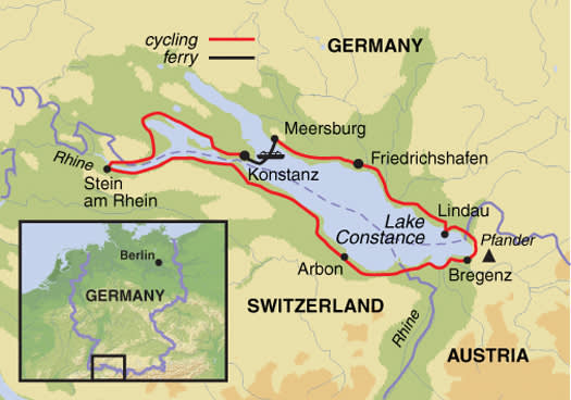Highlights of Lake Constance by Bike