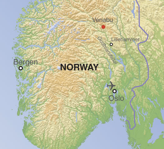 Cross-Country Skiing in Venabu