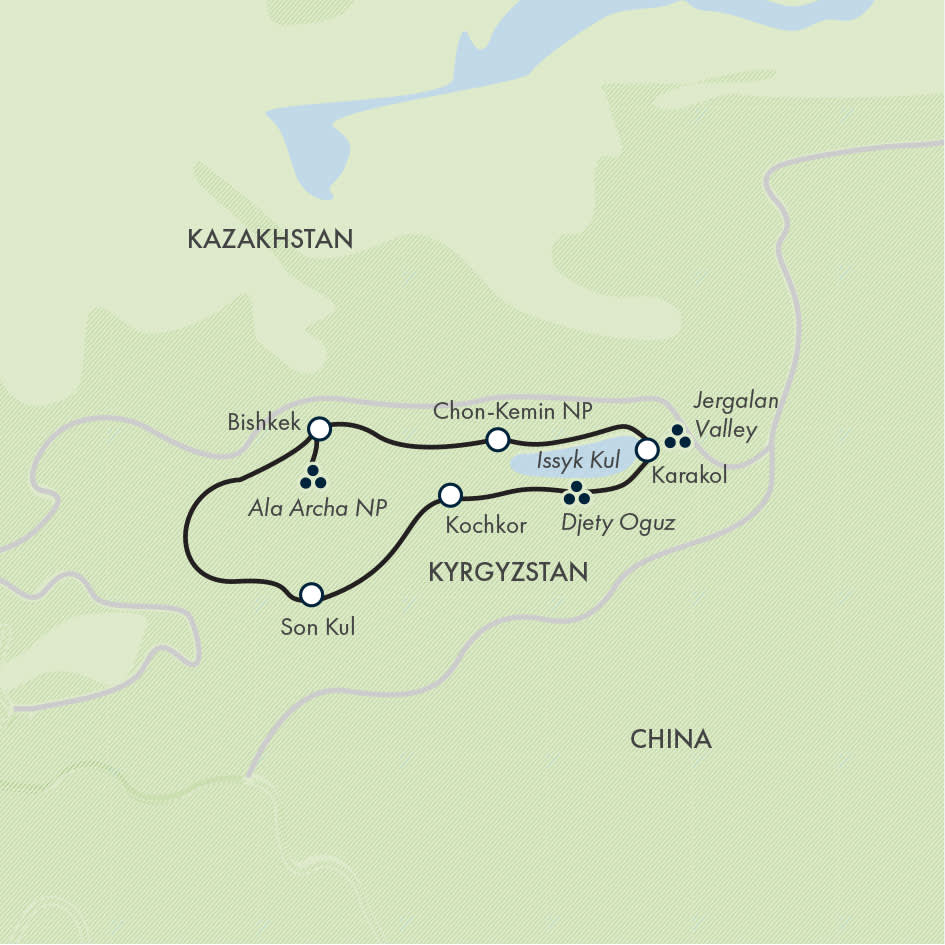 Kyrgyzstan Walking Explorer