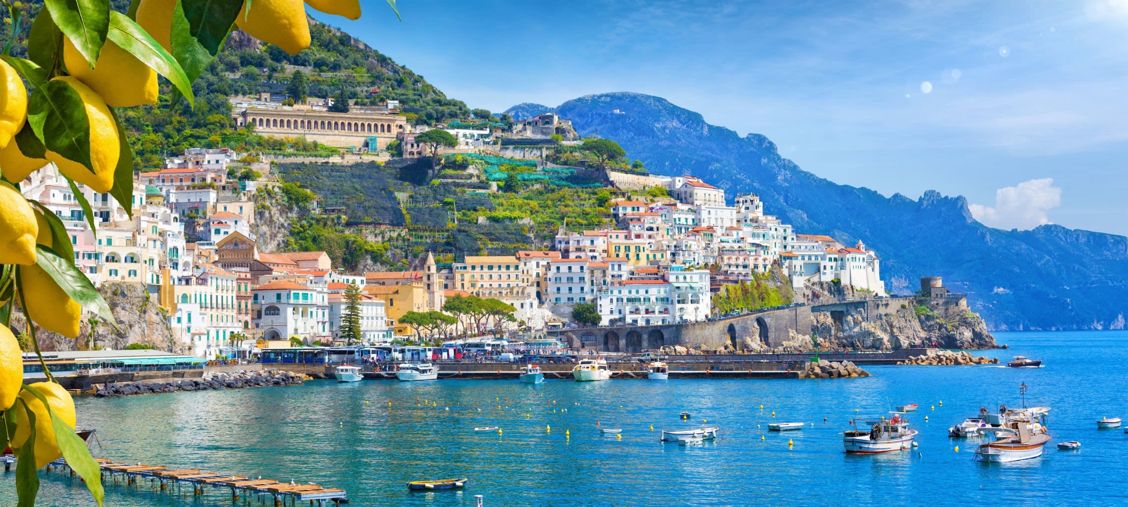 The Amalfi Coast Is Now Easier to Reach—Here's Where, Exactly, to Go