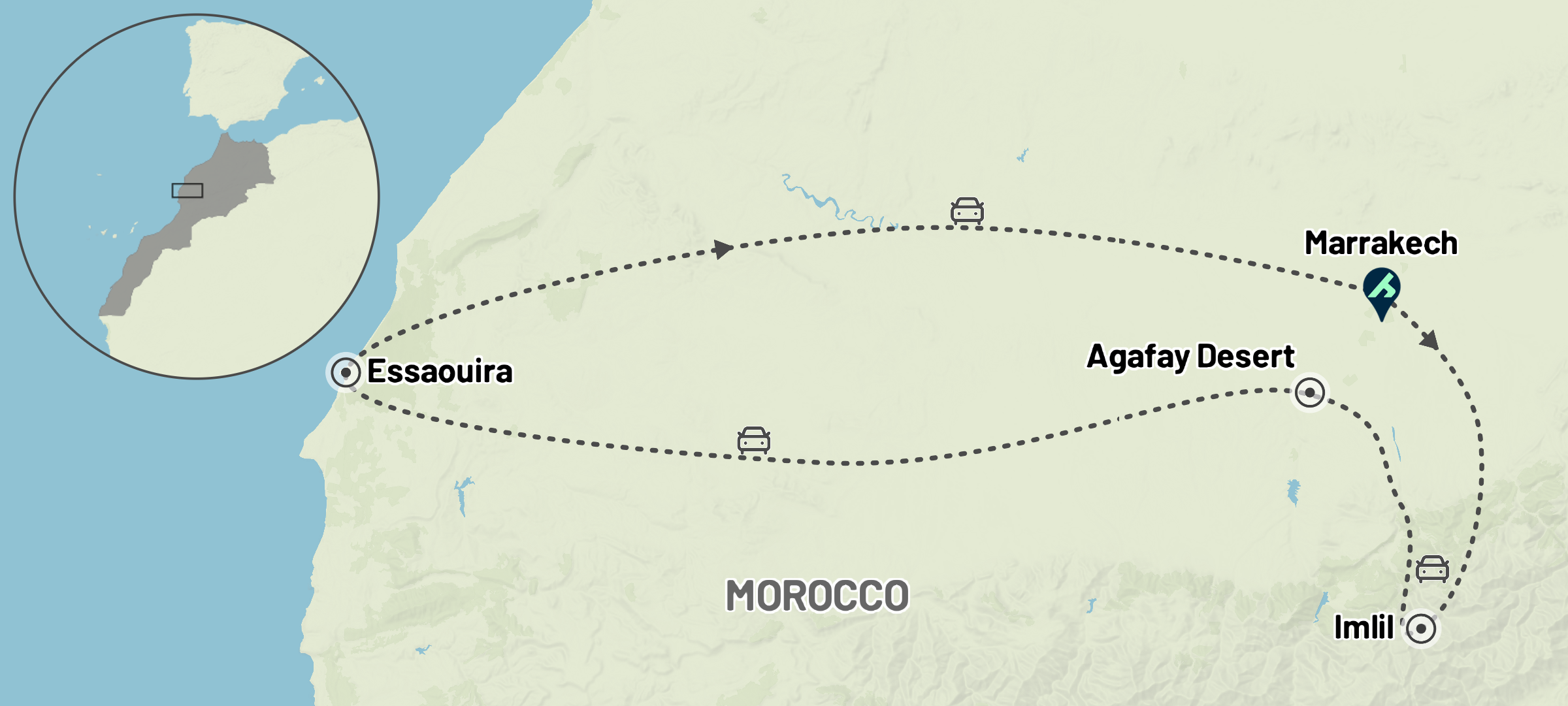 Morocco: Mountains, Desert & Coast