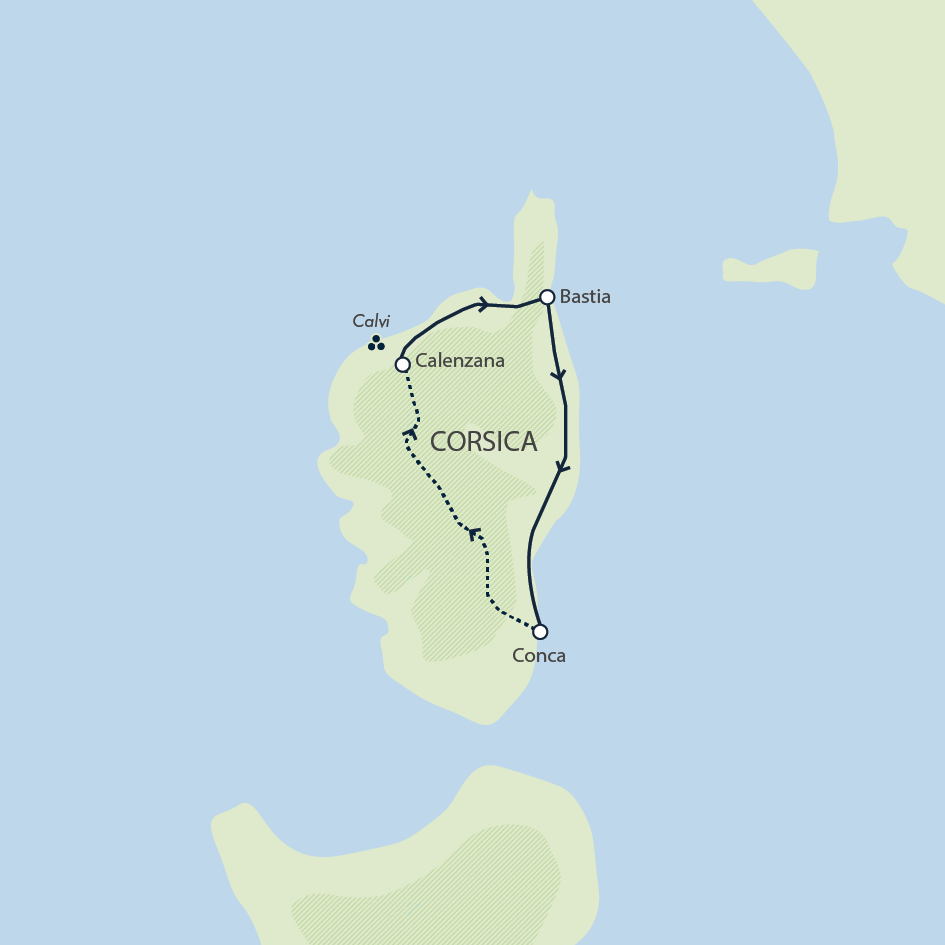 Trek the GR20 of Corsica