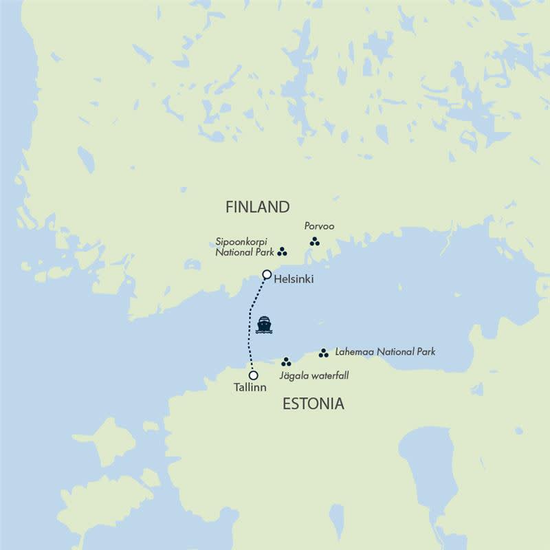 Estonia to Finland Adventure