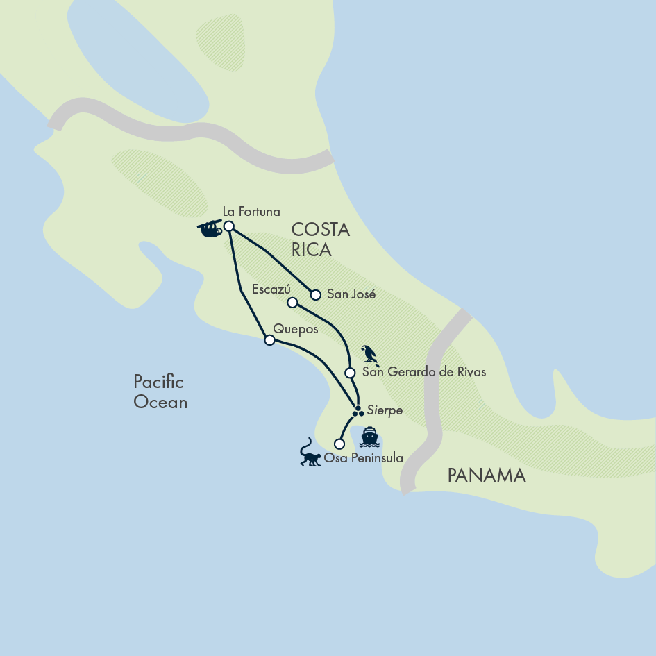 Wild Costa Rica – Premium Adventure