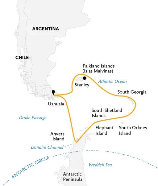 Penguins of the Far South: Falklands, South Georgia & Antarctica