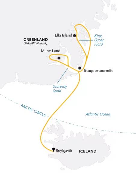 Under the Northern Lights: Exploring Iceland & East Greenland