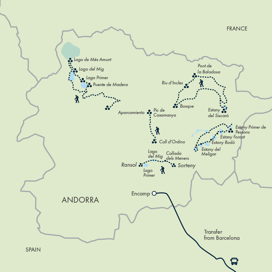 Walking in Andorra