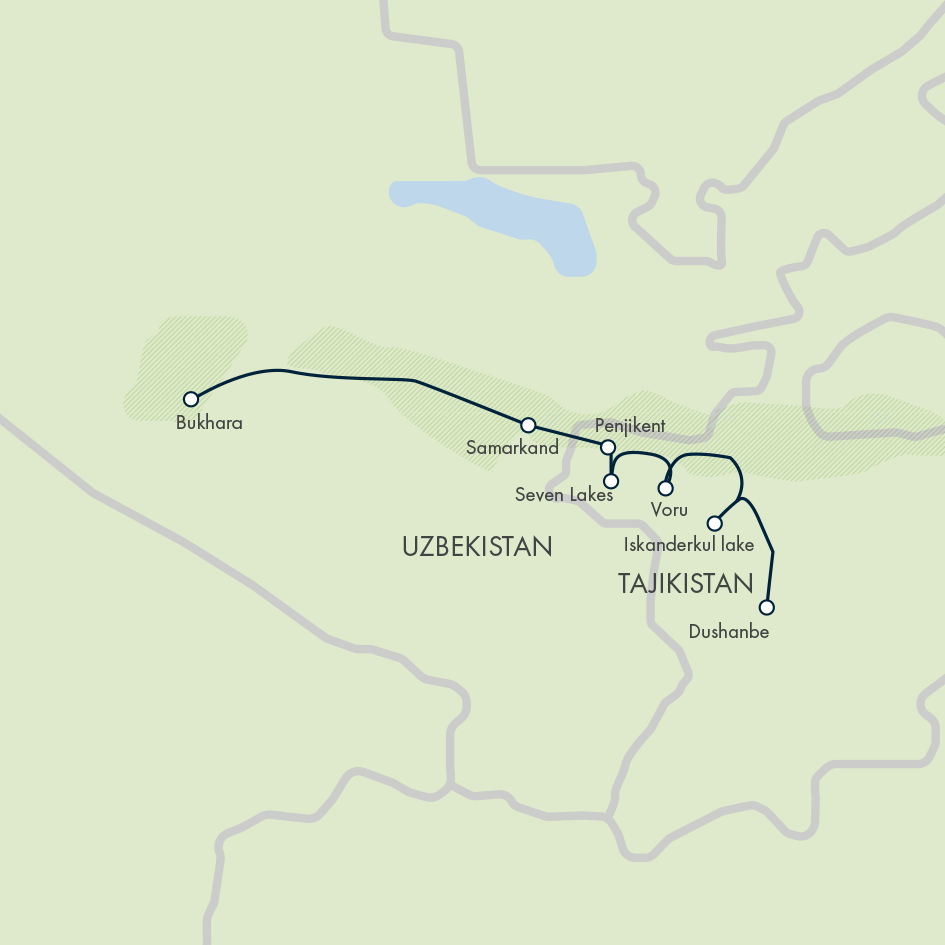 Highlights of Central Asia