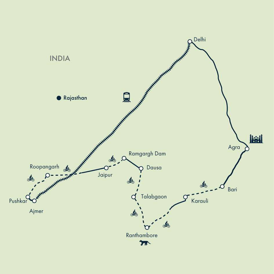 Rajasthan Highlights by Bike