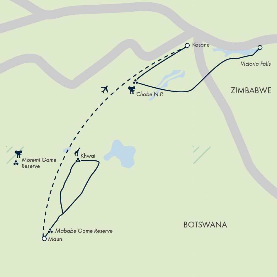 Discover Botswana & Victoria Falls