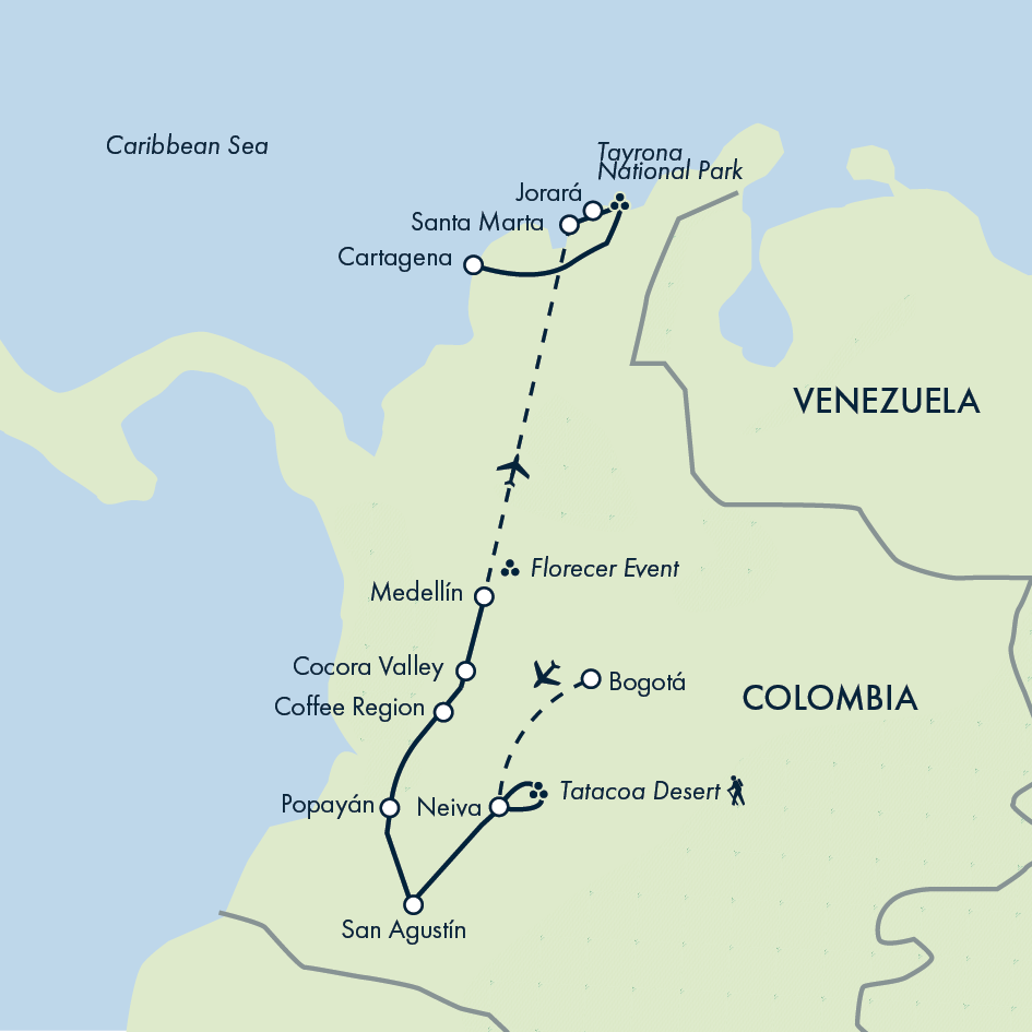 Colombia: Culture, Coffee & Caribbean – Medellin Flower Festival