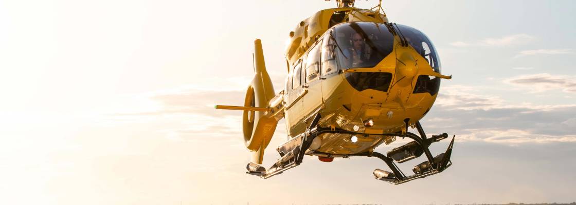 Ultramarine Twin Engine Helicopter