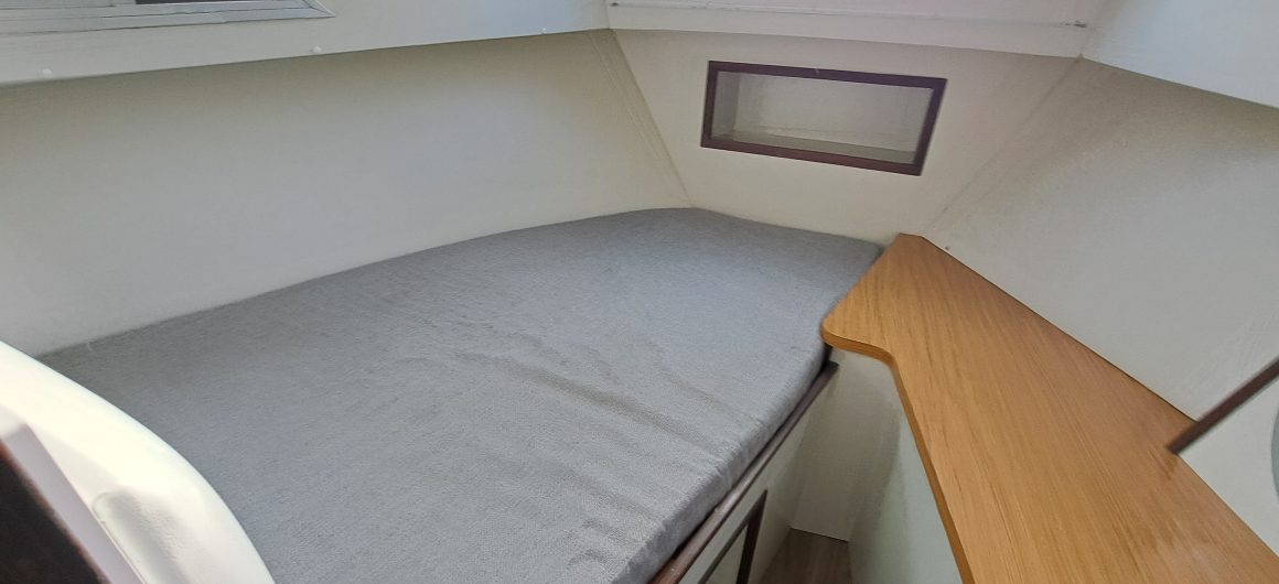 Cabine avant du Corvette