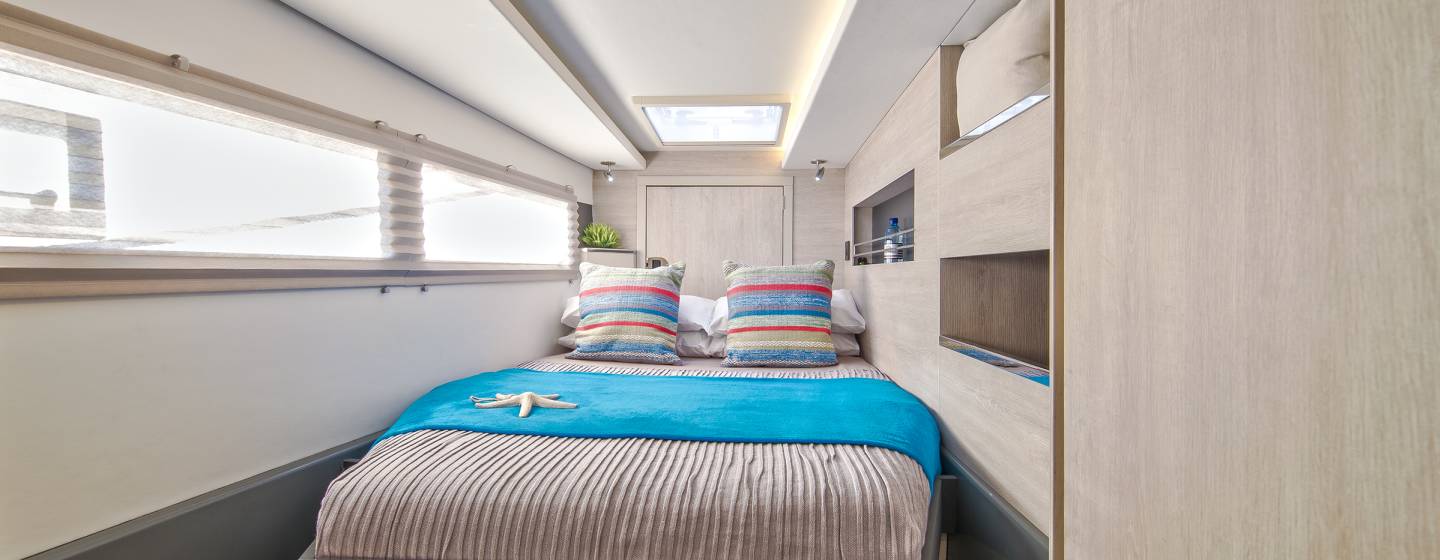 Moorings 4500 Cabin interior